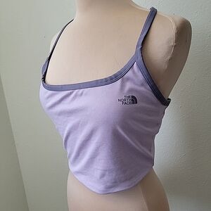 The North Face Lavender Tank Top with Dark Trim